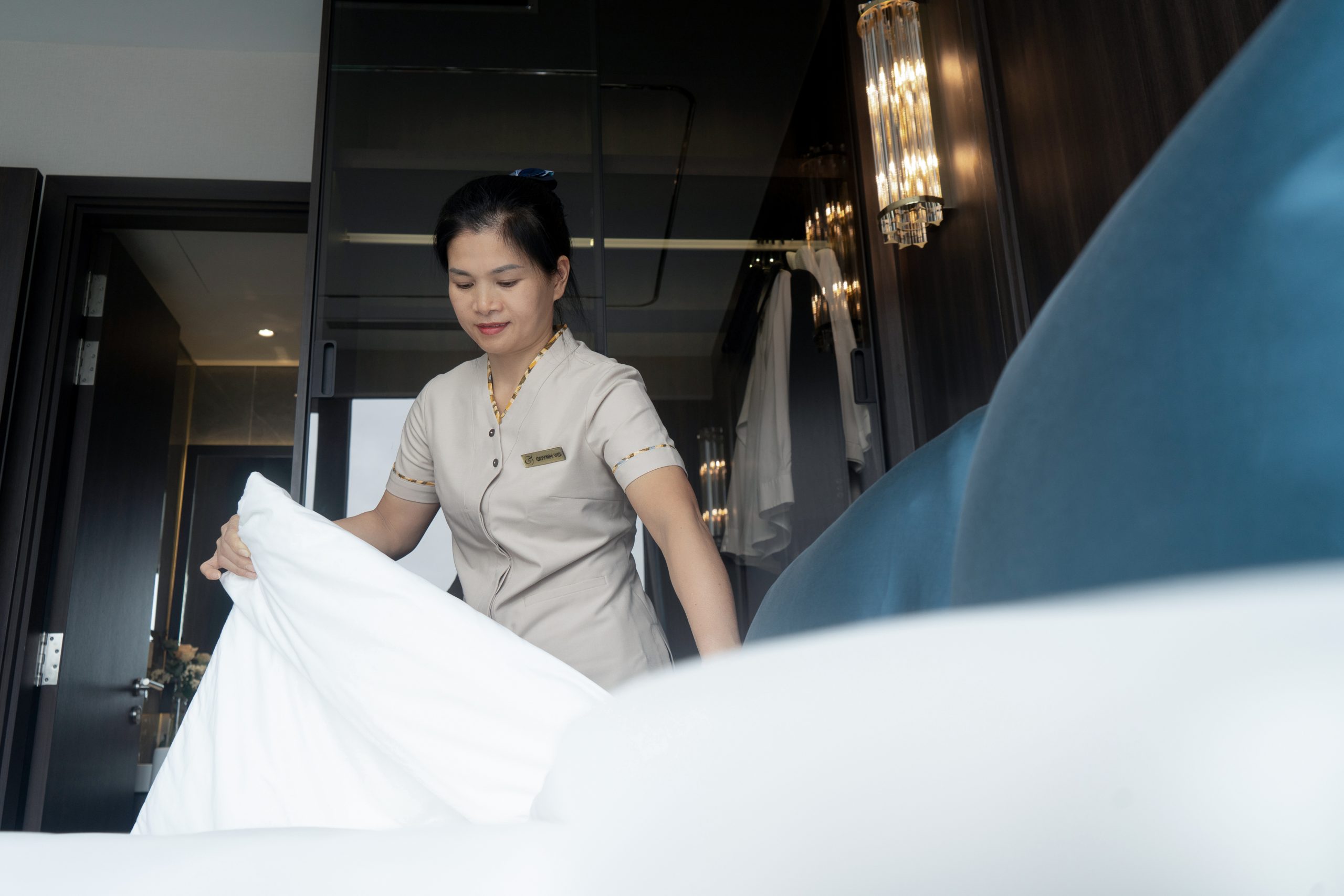 The Gloria Serviced Apartment by Silk Path - Căn hộ dịch vụ tại Đống Đa, Hà Nội - dịch vụ dọn phòng