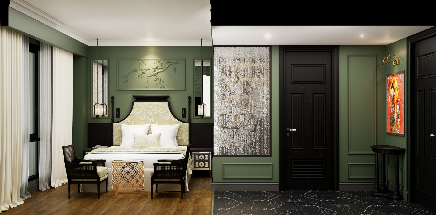 Silk Path Hotel Hanoi - Mockup room 3D