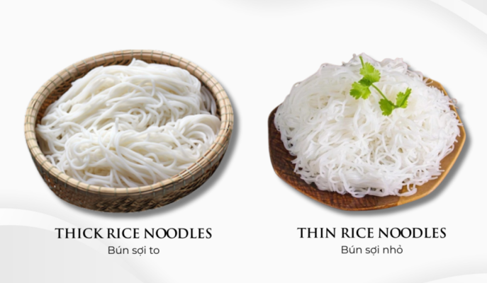 Silk Path Grand Hue | Vietnam Travel Guide: Round rice noodles in Bun bo Hue (Hue-style Beef Noodles)