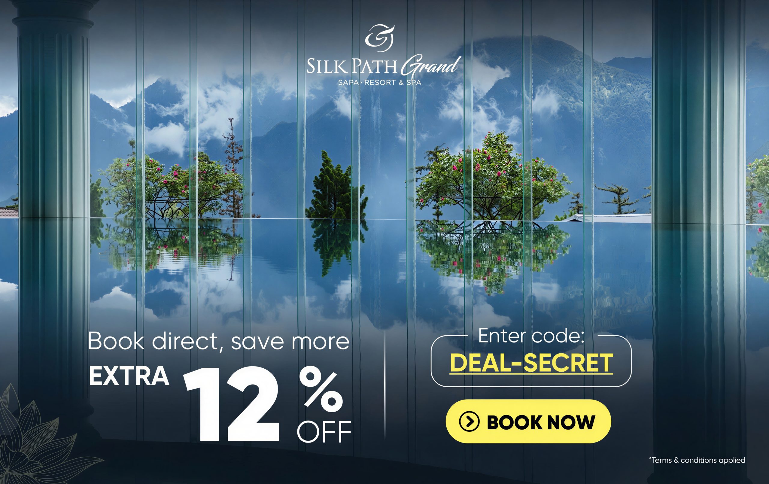 Silk Path Grand Sapa Resort & Spa - Secret Deal - Book direct, save more - Hotels in Sapa promotion