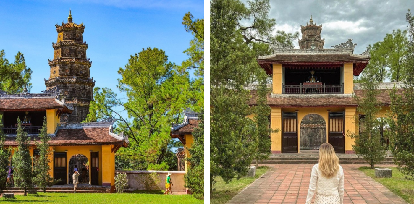 Silk Path Grand Hue - Thien Mu Pagoda - Temples & Pagodas | Travel Hue | Vietnam Travel Guide