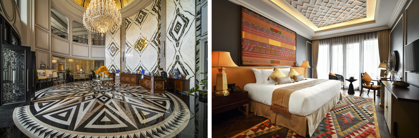 Khu vực Lễ Tân & hạng phòng Ambassador Suite tại Silk Path Grand Sapa Resort & Spa - Resort 5* trung tâm Sa Pa
